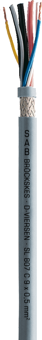 Кабели для моторов и сервокабели SAB Brockskes SL 807 C