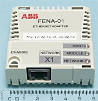 Плата расшир FENA01 FENA-01 .интерф. EtherNet/IP™, Modbus TCP, PROFINET IO для ACS355