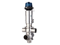 FH Санитарный двухседельный реверсивный клапан пневматический MixProof DIN S.S.304 сварка/сварка