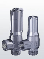 Предохранительный клапан 460-tGFO-10-m/f-10/10-PTFE-9bar р/р (нерж. сталь) PN25