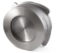 Обратный клапан межфланцевый тарельчатый, 4" (DN100), AISI316 (CF8M), PN40, NK-YC100/6